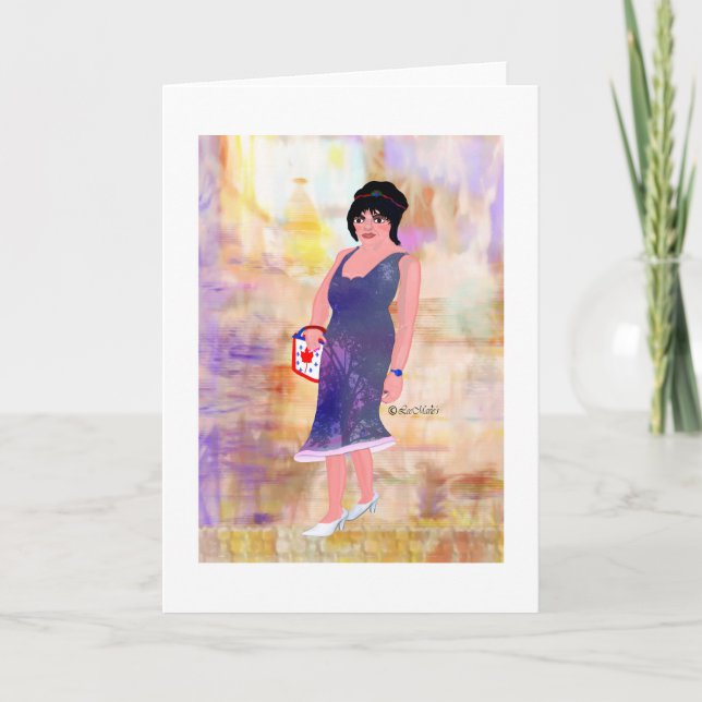 Tarjeta Celebra el Diseño Creativo de LeeMarie (Anverso)
