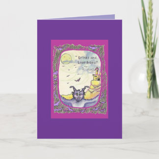 Tarjeta Celebra la Luna Llena con Nosotros