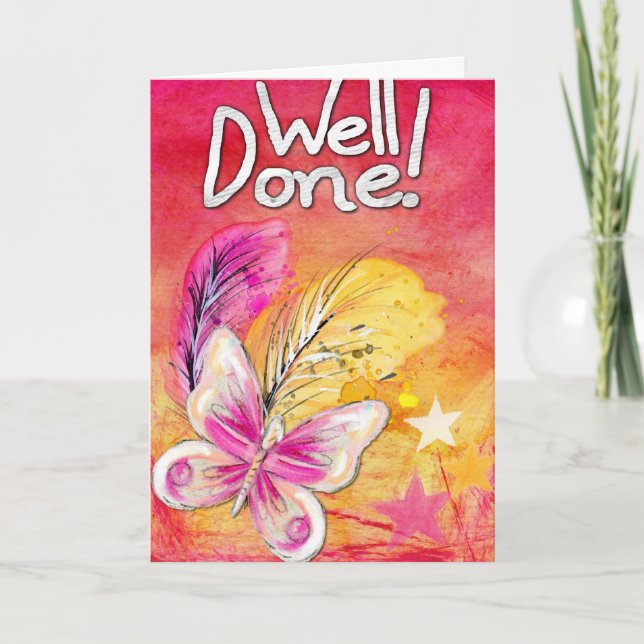 Tarjeta Celebración bien hecha (Anverso)