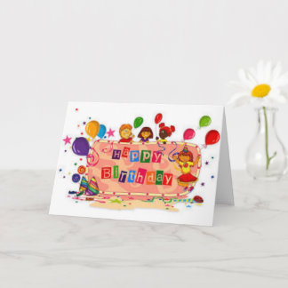 Tarjeta Celebración de cumpleaños