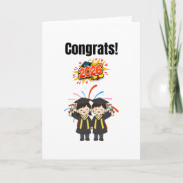 Tarjeta Celebración de graduación de la promoción de 2026