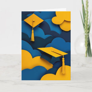 Tarjeta Celebración de la entrega de diplomas