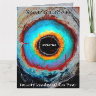 Tarjeta Celebración de logro Reconocimiento exitoso