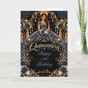 Tarjeta Celebración de Quinceañera de la Marina Real