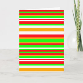 Tarjeta Celebración de Rayas con Vibraciones Positivas Sim