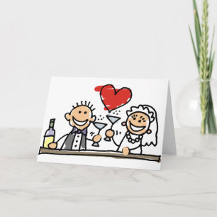 Tarjeta Celebración del boda