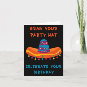 Tarjeta Celebración del cumpleaños Cinco De Mayo