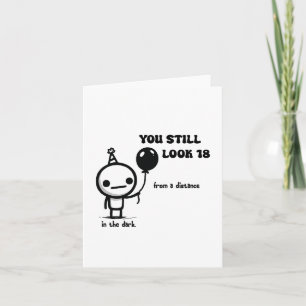 Tarjeta Celebración del cumpleaños de Doodle