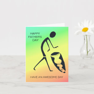 Tarjeta Celebración del Día del Padre Día Especial