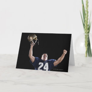 Tarjeta Celebración del futbolista