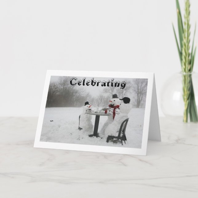 TARJETA CELEBRACIÓN **NUESTRO ANIVERSARIO** (Anverso)