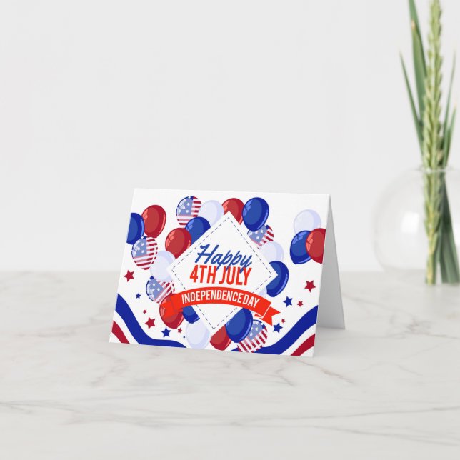 Tarjeta Celebración patriótica (Anverso)