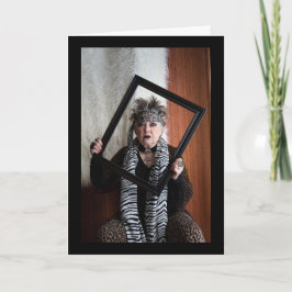 Tarjeta Celebrando el Año Nuevo o sobreviviendo este año C