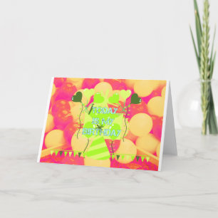 Tarjeta Celebrando mis bendiciones de cumpleaños