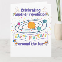 Celebrando otra revolución alrededor del sol