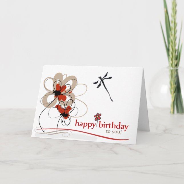 Tarjeta Celebrando su conciencia (tarjeta de cumpleaños) (Anverso)