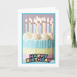 Tarjeta Celebrando tu cumpleaños (los romanos 15:13)