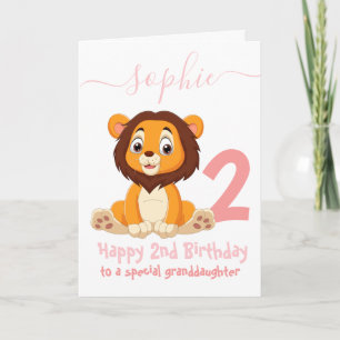 Tarjeta Celebrando un hermoso segundo cumpleaños