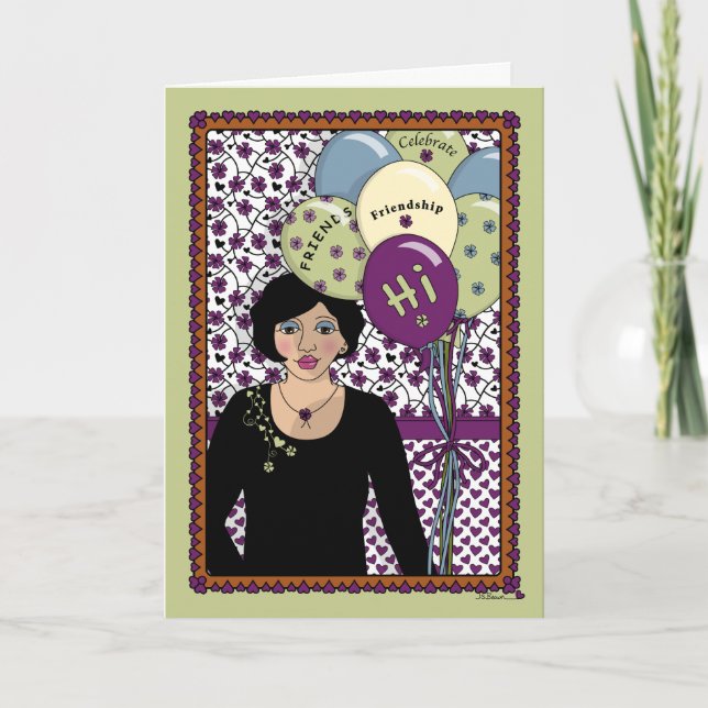 Tarjeta Celebrar amistad_A_Greeting (Anverso)