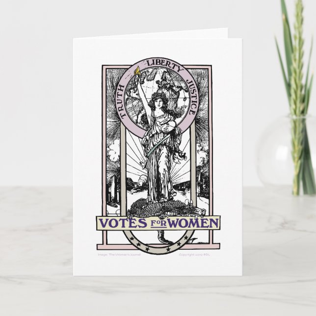 Tarjeta Celebrar la 19ª enmienda - 1920-2020 (Anverso)