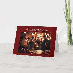 TARJETA CELEBRAR NUESTRO "ANIVERSARIO" COMO "NUNCA ANTES"