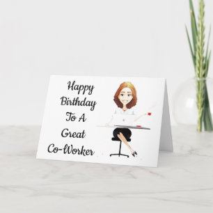 TARJETA ***CELEBRAR SU CUMPLEAÑOS*** GRAN COLABORADOR