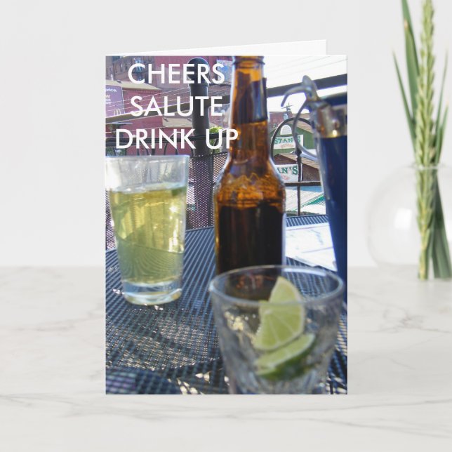 TARJETA ¡CELEBRAR "TU CAMINO" EN "TU" CUMPLEAÑOS! (Anverso)