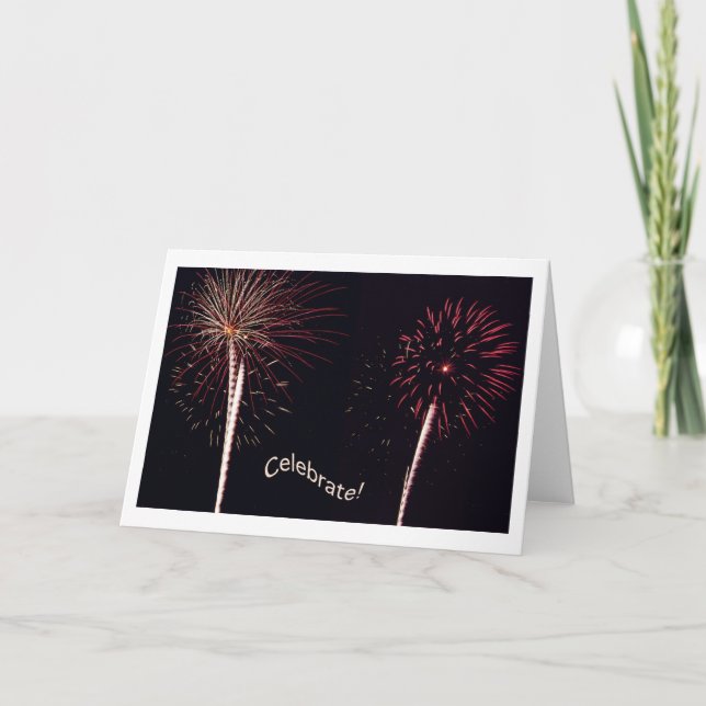 Tarjeta ¡Celebre! (Anverso)