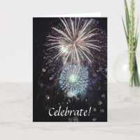 ¡Celebre con los fuegos artificiales!