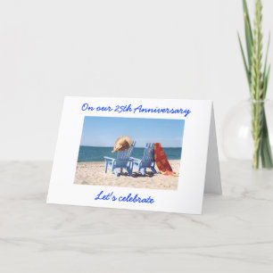 TARJETA CELEBREMOS "NOSOTROS" -  25º ANIVERSARIO DE BODAS