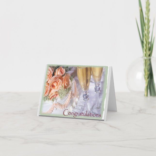TARJETA CELEBREMOS "TU DÍA DE BODAS" (Anverso)