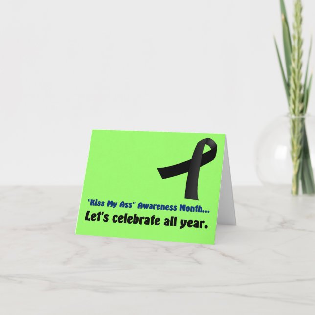 Tarjeta Celebro todos los meses de concienciación (Anverso)
