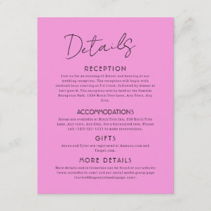 Tarjeta Celestial Grande de Invitación a la Boda