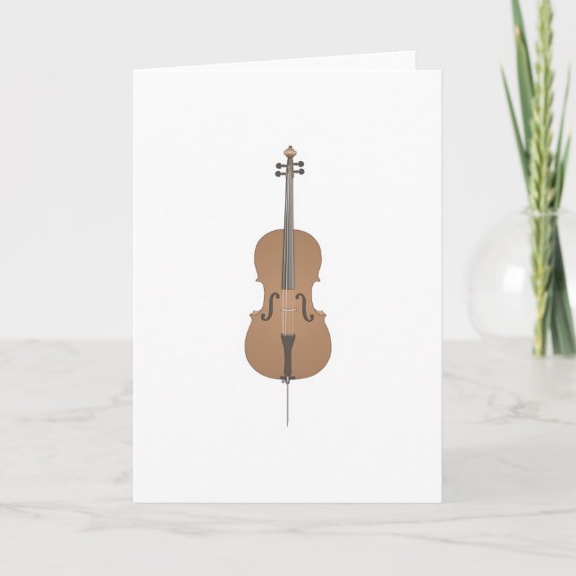 Tarjeta cello (Anverso)