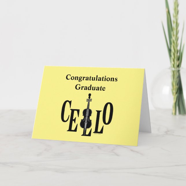 Tarjeta Cello En Cello (Anverso)