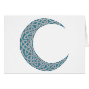 Tarjeta céltica 2 de la luna
