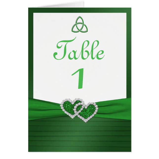 Tarjeta céltica de la tabla del nudo de amor (Frente)