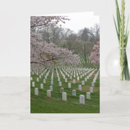 Tarjeta Cementerio nacional de Arlington