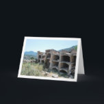 Tarjeta Cemetery of Old Domeño, Domeño Viejo, Valencia<br><div class="desc">Cemetery of Old Domeño,  Domeño Viejo,  Valencia Greeting Card. You can easily customize this product for free if you would like to add wording or change the color of the background.</div>