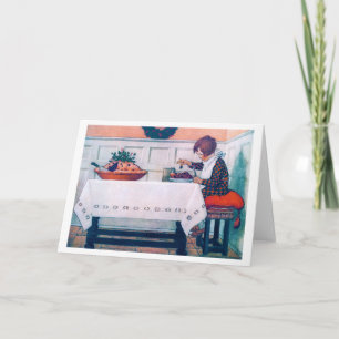 Tarjeta Cena de Navidad, Jessie Willcox Smith