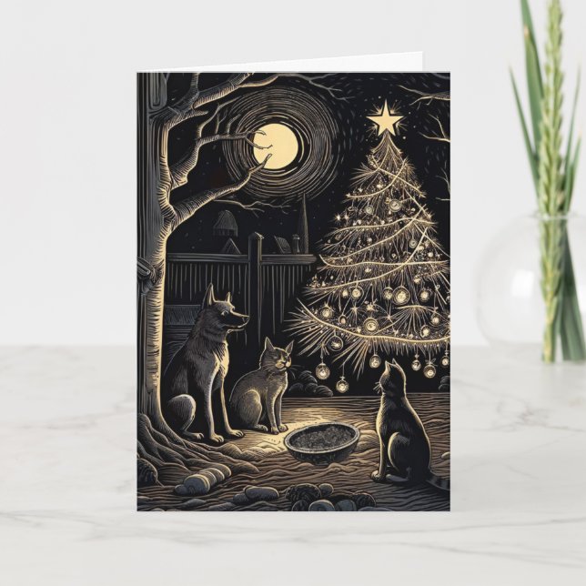 Tarjeta Cena de navidades (Anverso)