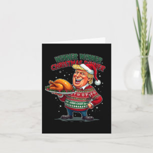 Tarjeta Cena de Navidades ganadores del Humor de Trump