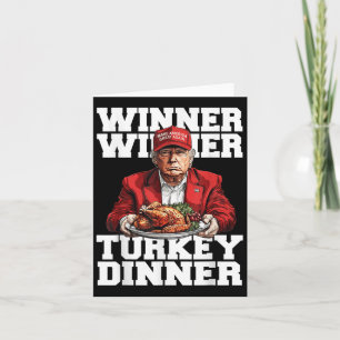 Tarjeta Cena en Turquía que ganó el premio Trump de humor 