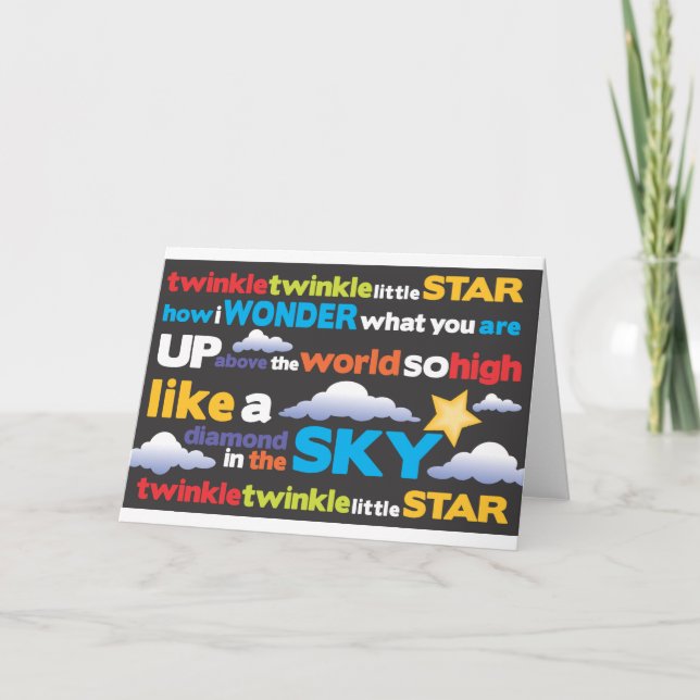 Tarjeta Centelleo del centelleo (Anverso)