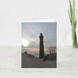 Tarjeta Centinela solitario Notecards