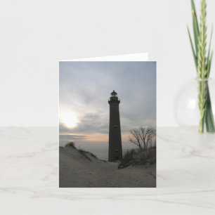 Tarjeta Centinela solitario Notecards