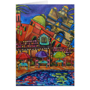 tarjeta céntrica de San Antonio