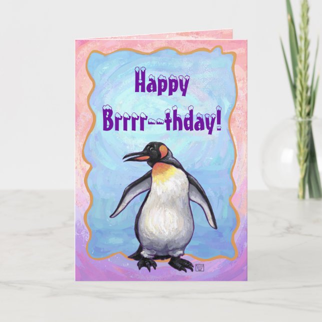 Tarjeta Centro de Fiestas de Penguin (Anverso)