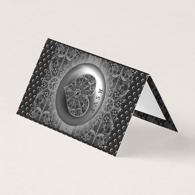 Tarjeta Ceramic Lace Black (Anverso)