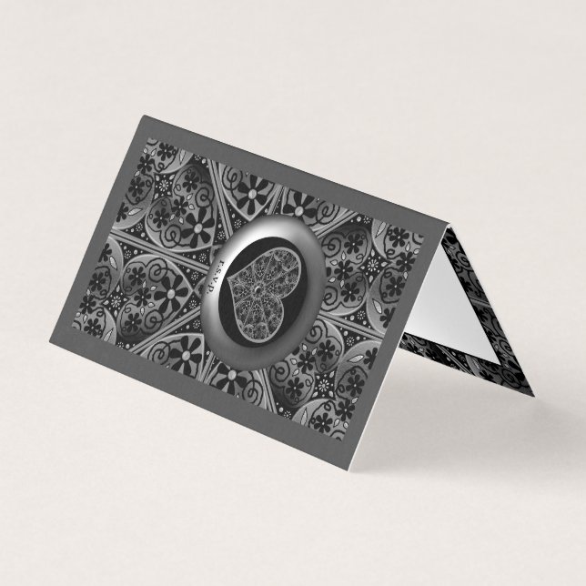 Tarjeta Ceramic Lace Black (Anverso)